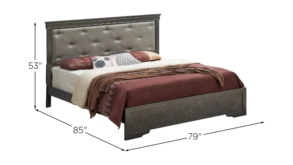 Lorana King Bed Dimensions