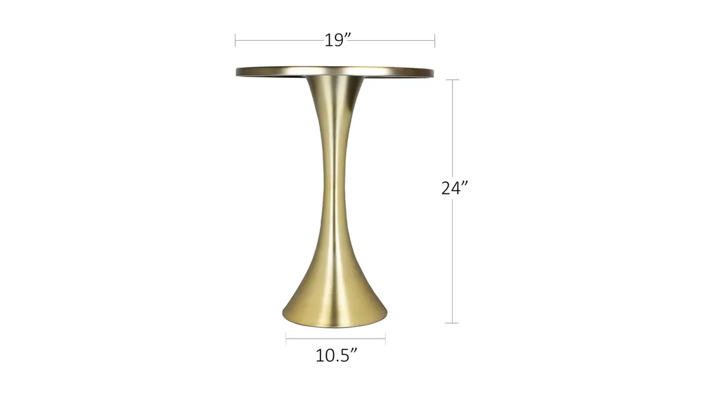 Lenuxe Accent Table Dimensions