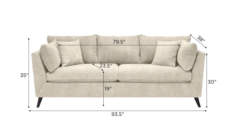Caruso Sofa Dimensions