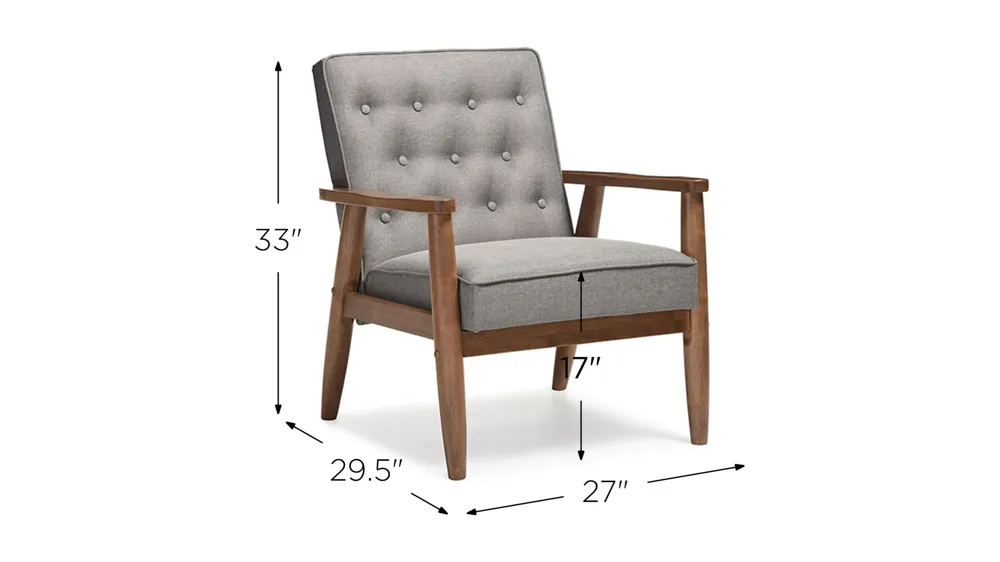 Sorrento Lounge Chair Dimensions