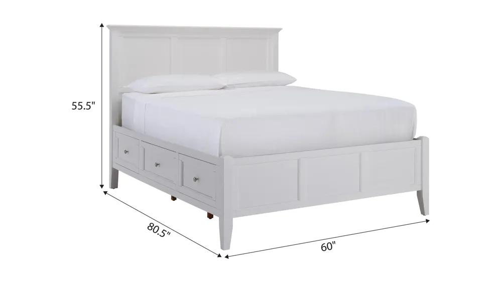 Westlake Storage Bed Dimensions