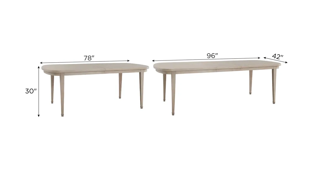 Francesca Dining Table Dimensions