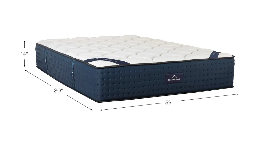 DreamCloud Firm Hybrid Mattress Dimensions