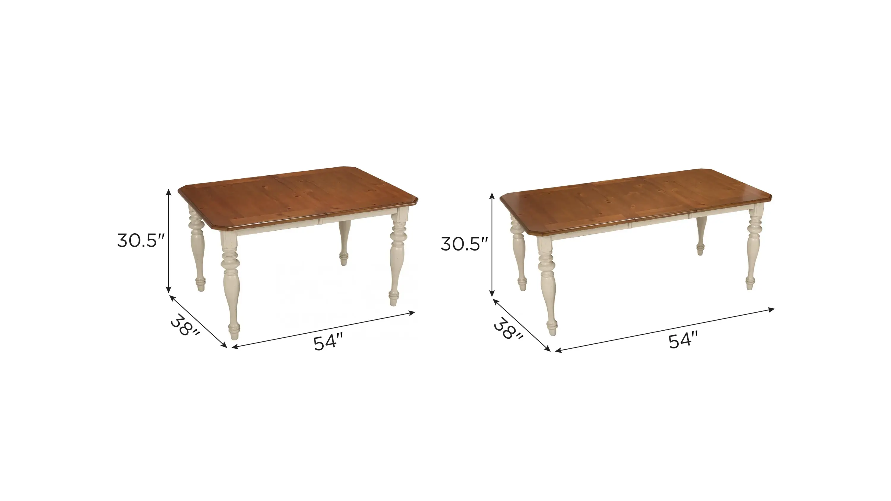 Sagamore Dining Table w/ Leaf - Thumbnail 5
