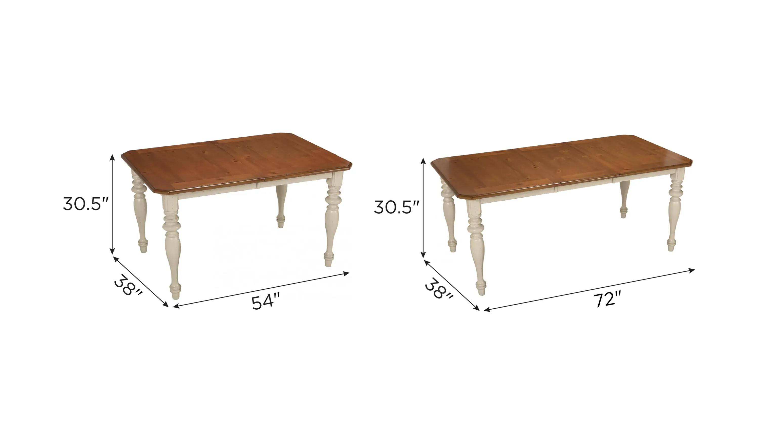 Sagamore Dining Table w/ Leaf | Raymour & Flanigan