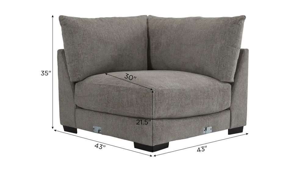 Carter Corner Seat Dimensions