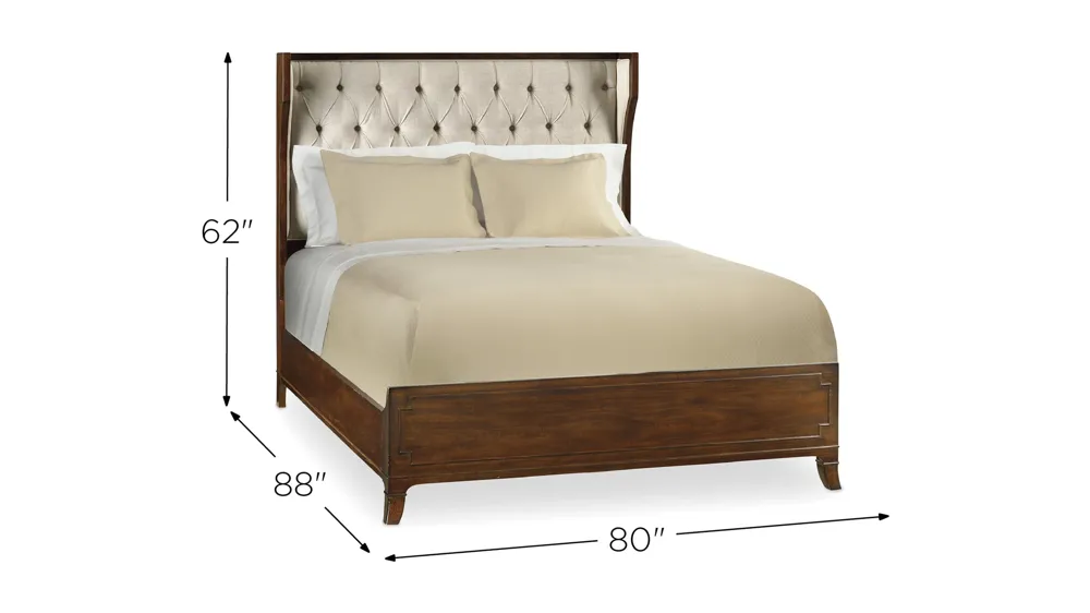 Palisade Upholstered Shelter Bed Dimensions