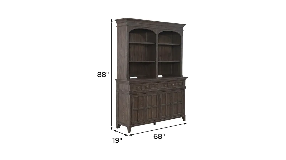 Paradise Valley Hutch & Buffet Dimensions