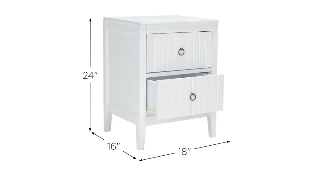Rosa Nightstand Dimensions