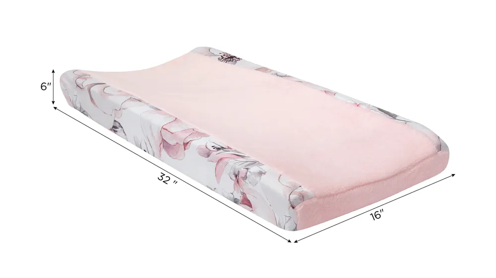 Signature Botanical Changing Pad Cover Dimensions