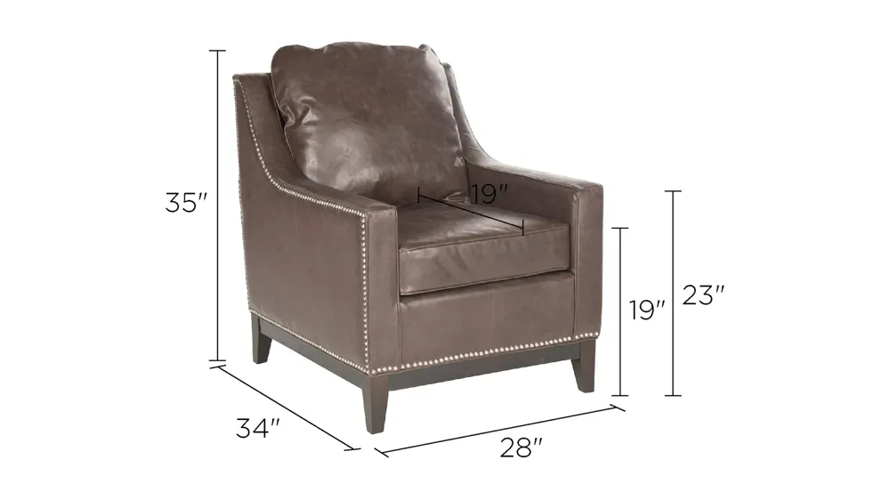 Astor Club Chair Dimensions