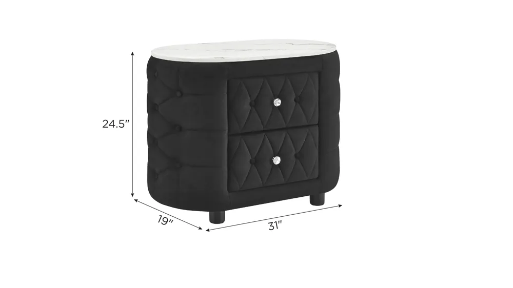 Natalia Nightstand Dimensions