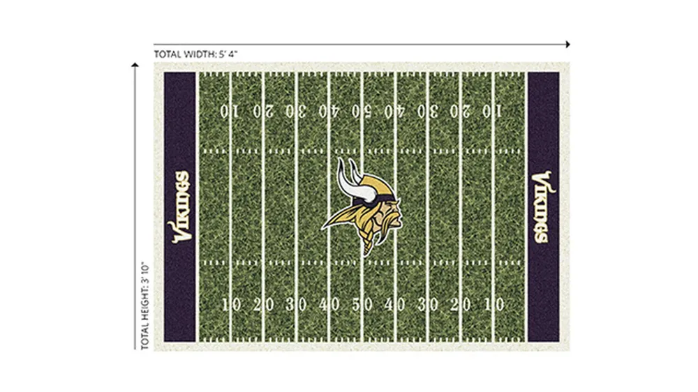 NFL Homefield Rug Dimensions
