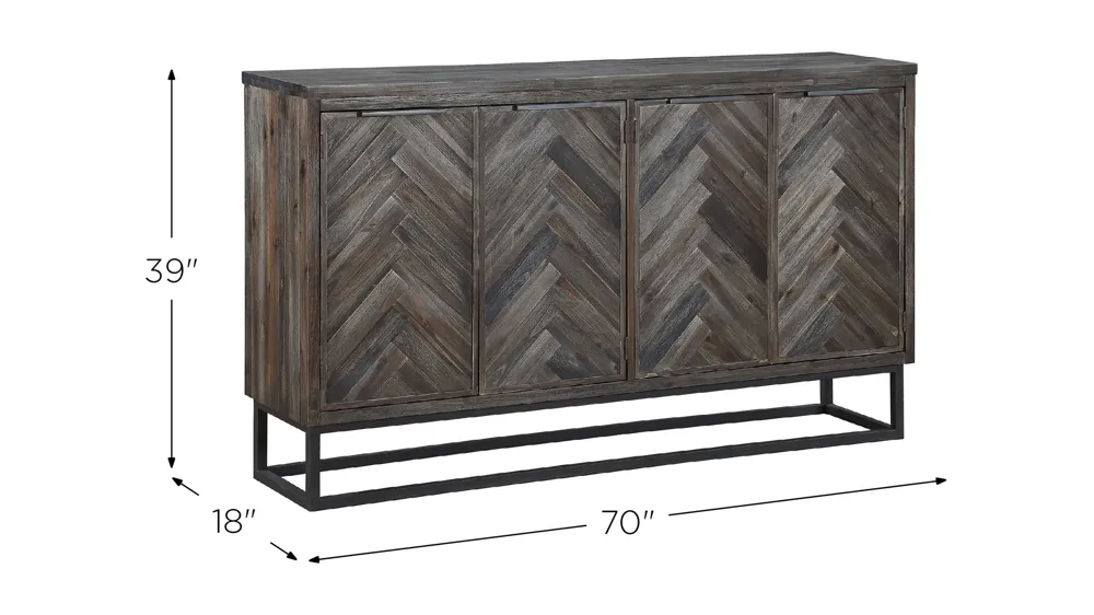 Aspen Court Credenza Dimensions