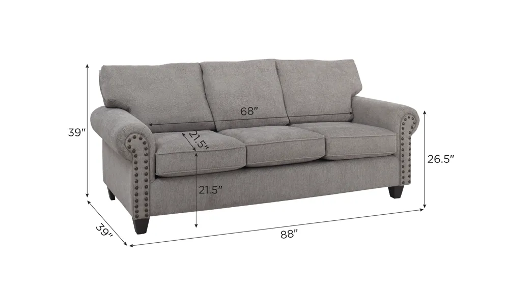 Crandall Sofa Dimensions