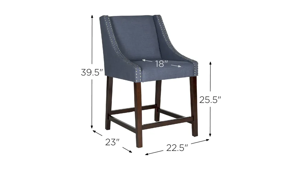 Galexia Counter Stool Dimensions