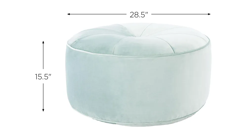 Harrison Round Ottoman Dimensions