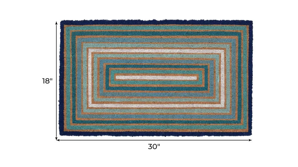 Liora Manne Natura Boxes Outdoor Mat Dimensions