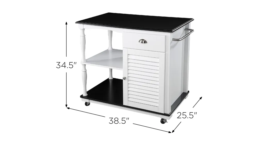 Hale Kitchen Cart Dimensions