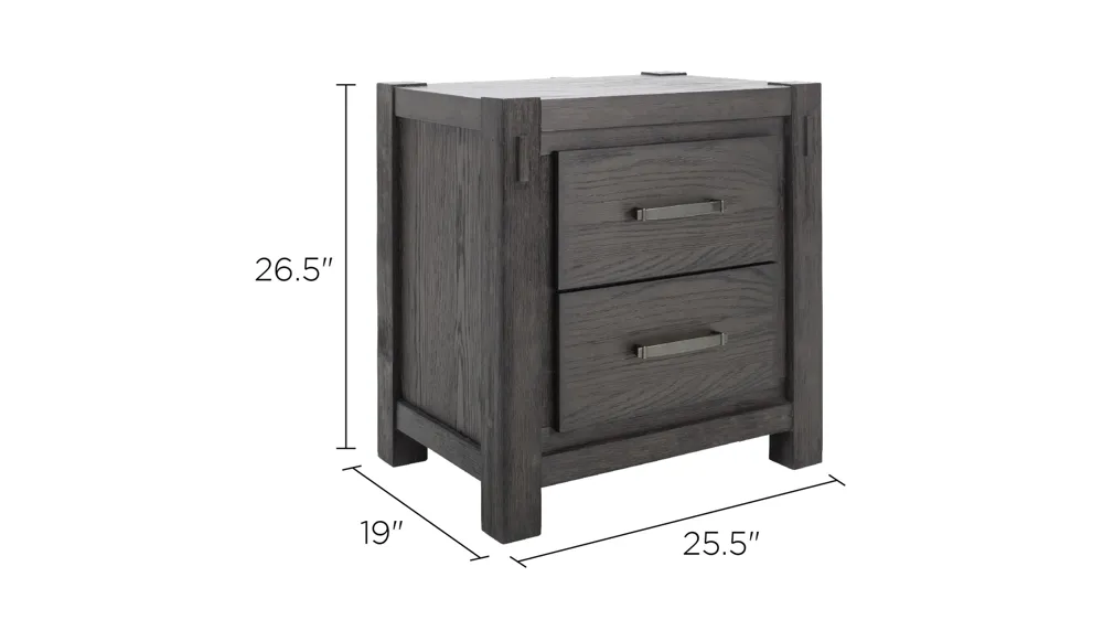 Rockwell Nightstand | Raymour & Flanigan