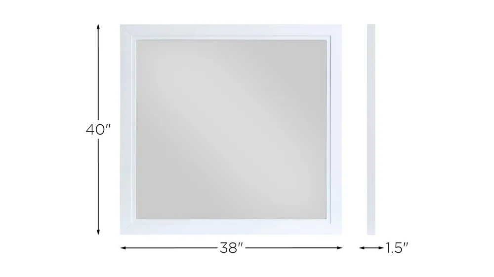 Bowtie Mirror Dimensions