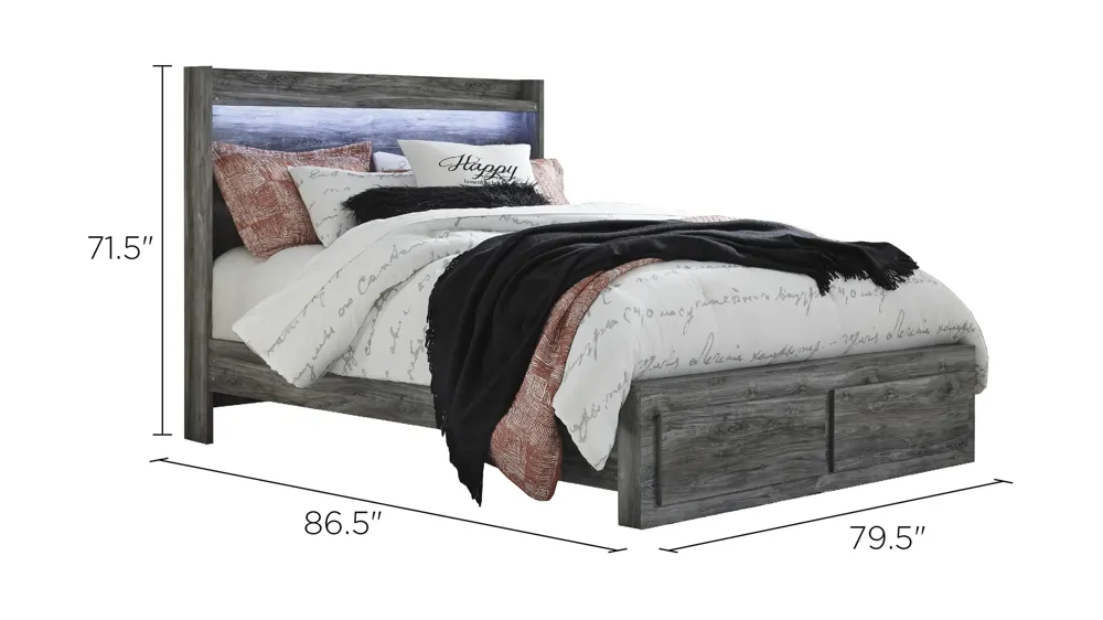 Calypso Storage Bed Dimensions