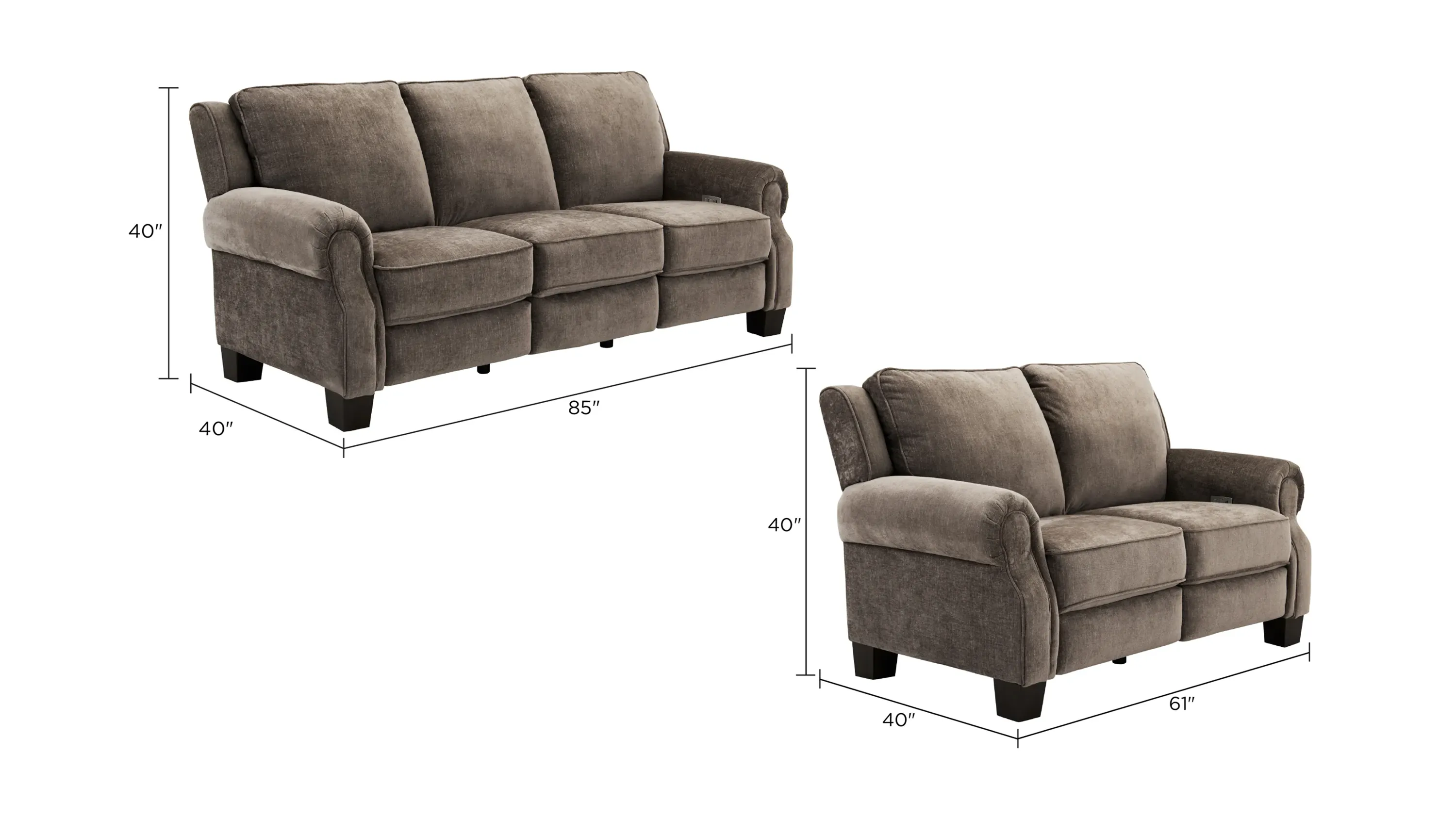 New Garden Dual Power Living Room Set | Raymour & Flanigan