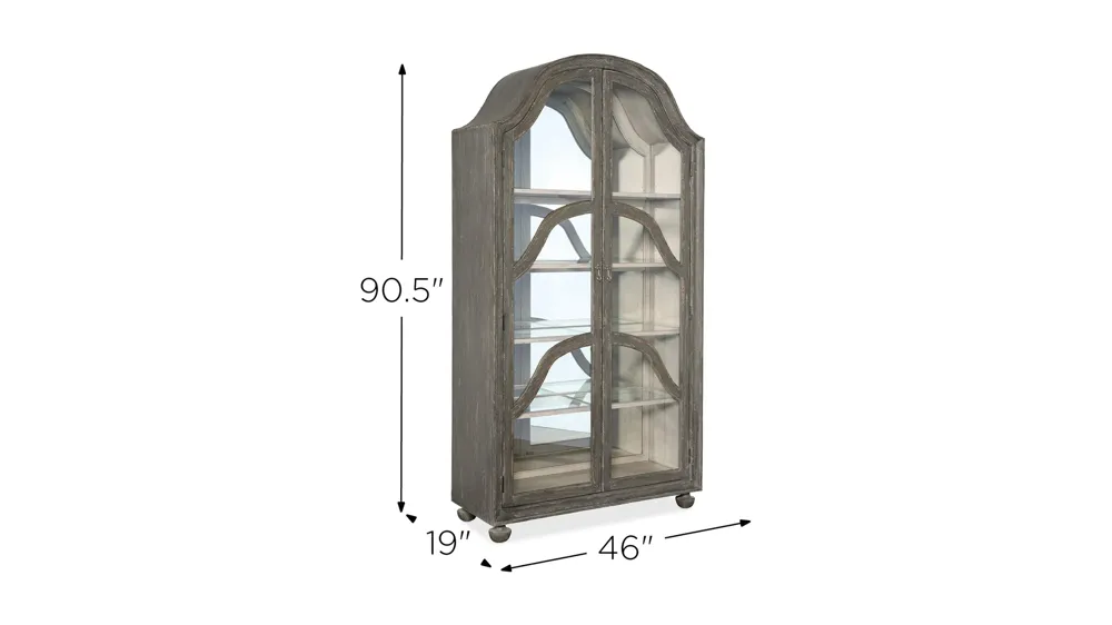 Alfresco Costa Display Cabinet Dimensions