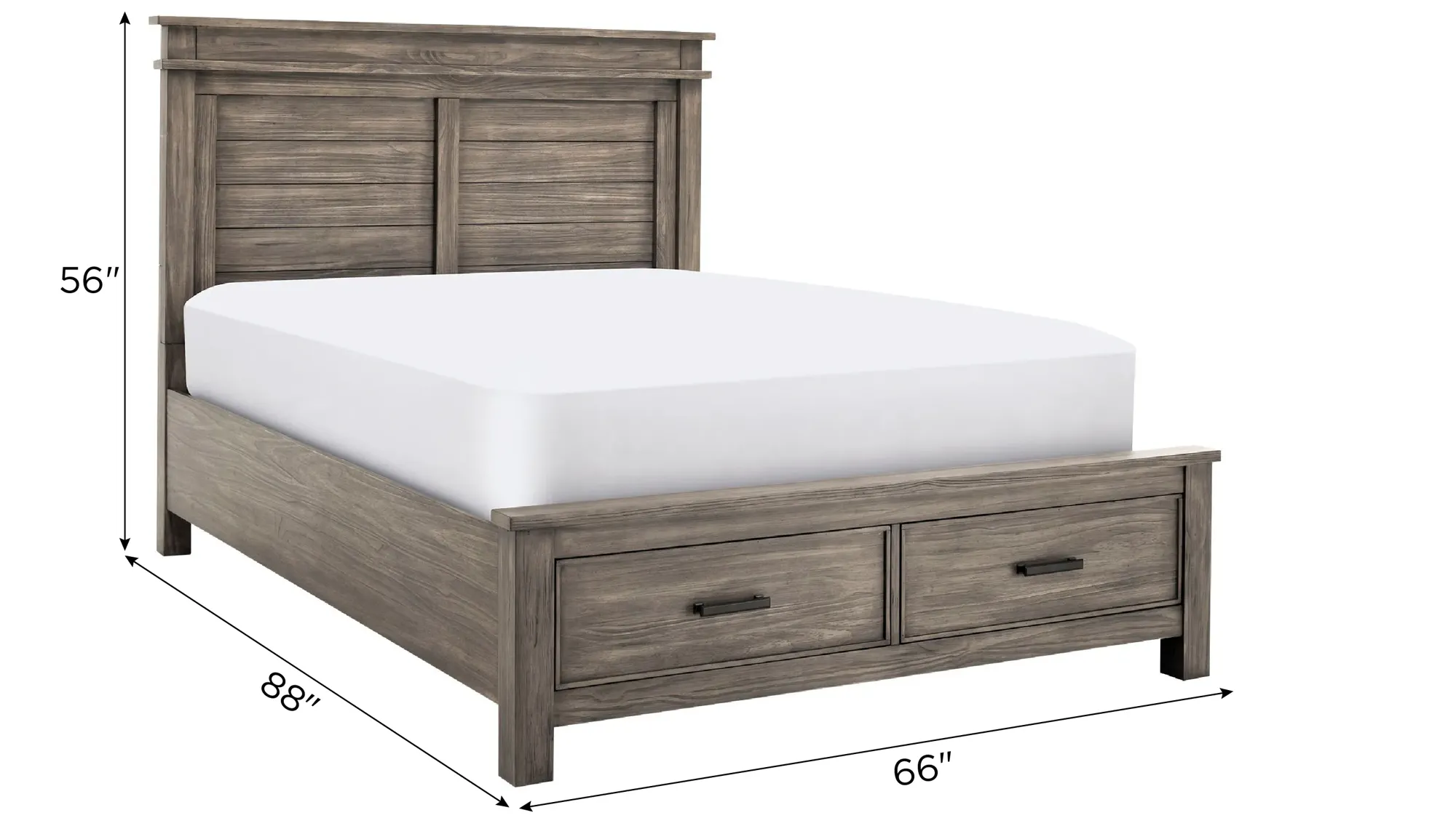 Hempstead Platform Storage Bed