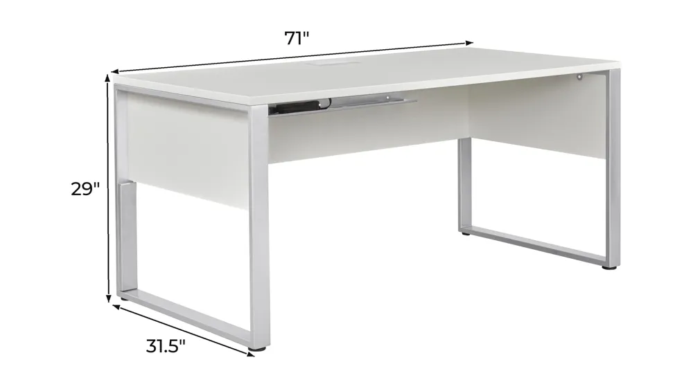 Kalmar 71" Desk Dimensions