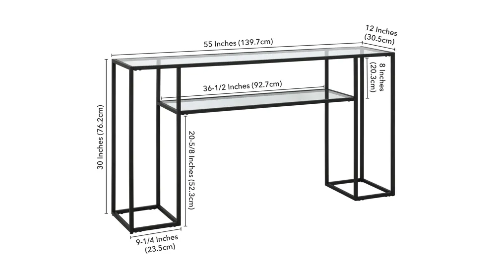 Marilyn Console Table Dimensions