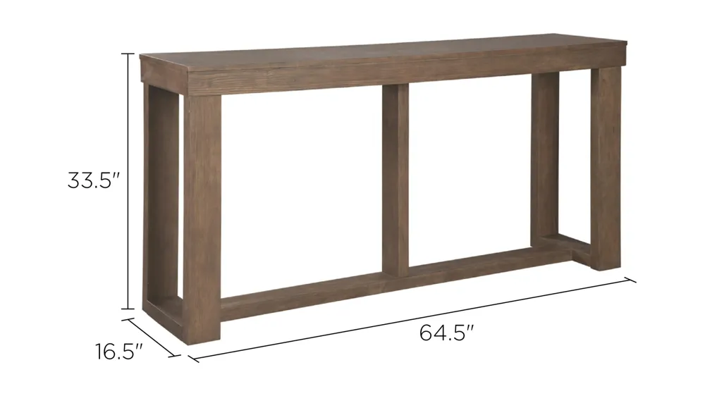 Tula Sofa Table Dimensions