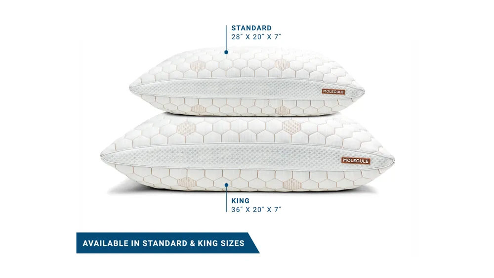 MOLECULE CopperWELL Pillow Dimensions