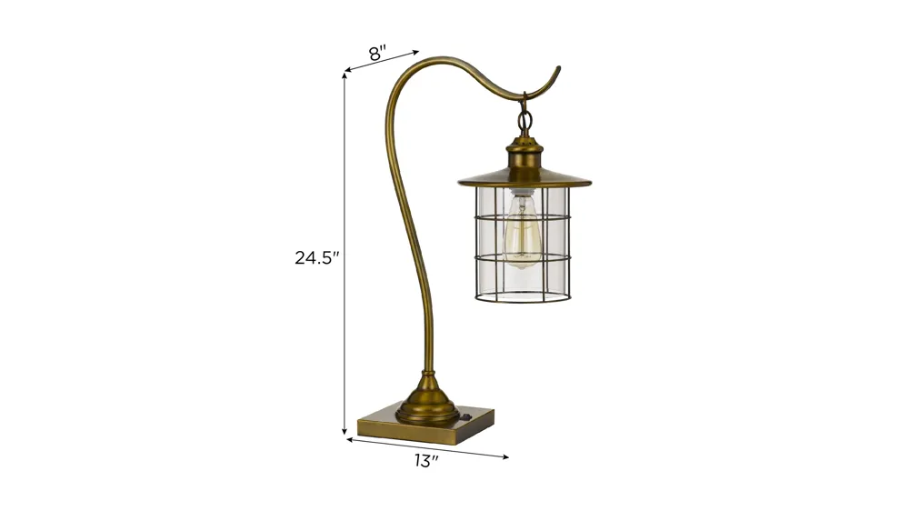 Silverton Arc Desk Lamp Dimensions
