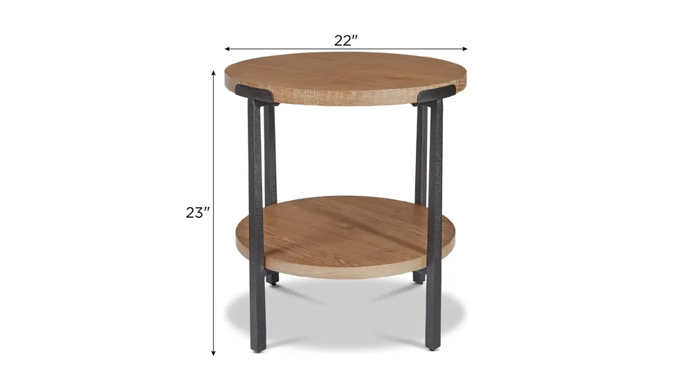 Millwork End Table Dimensions