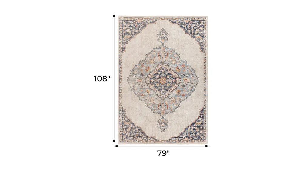 Huntington Beach Leo Indoor/Outdoor Area Rug Dimensions