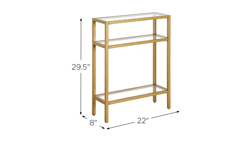 Pauline 22" Console Table Dimensions