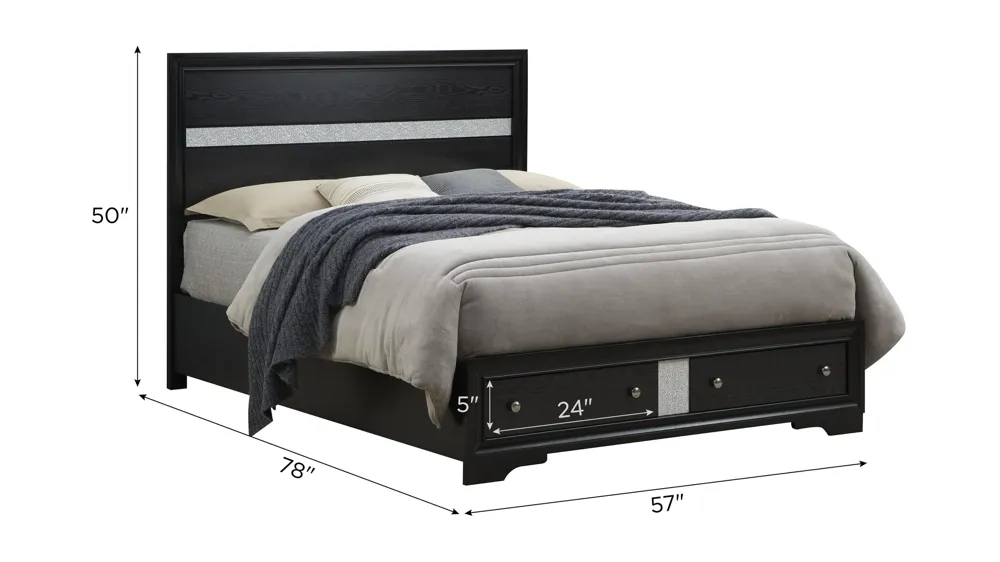 Madrid Storage Bed Dimensions