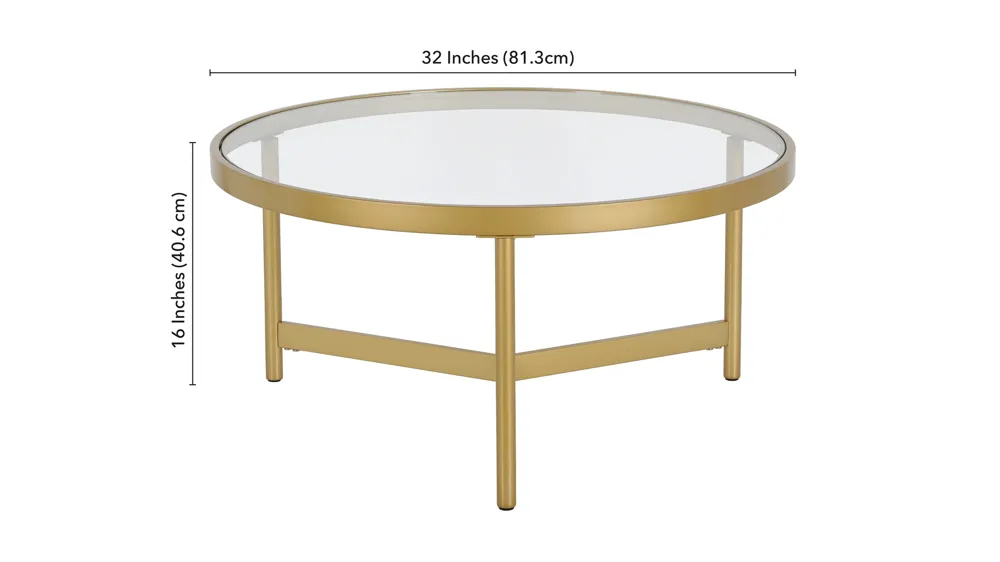 Yessenia Coffee Table Dimensions