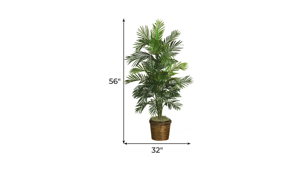 Areca Palm Artificial Tree Dimensions