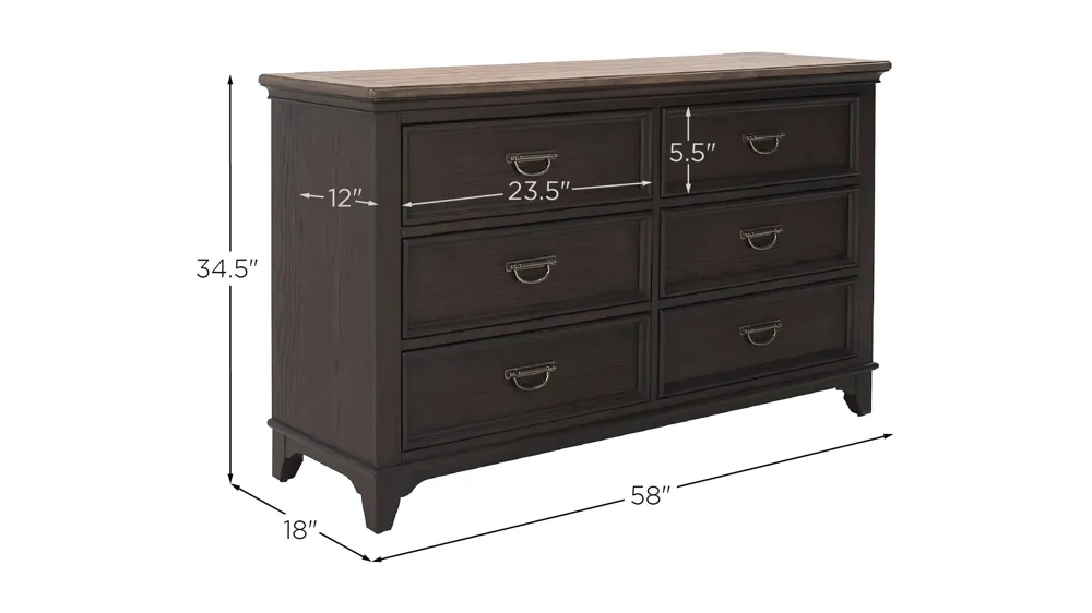 Dakota Dresser Dimensions