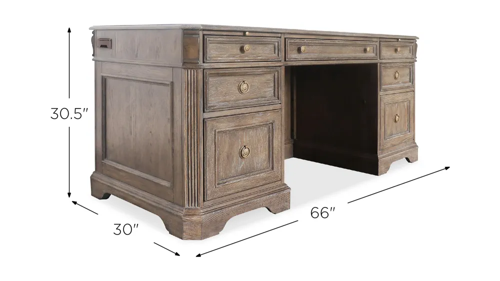 Sutter Junior Executive Desk Dimensions