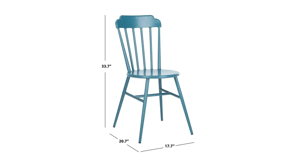 Leilani Outdoor Stackable Side Chair Dimensions