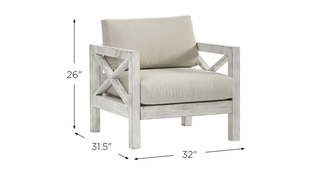 Farlowe Outdoor Chair Dimensions