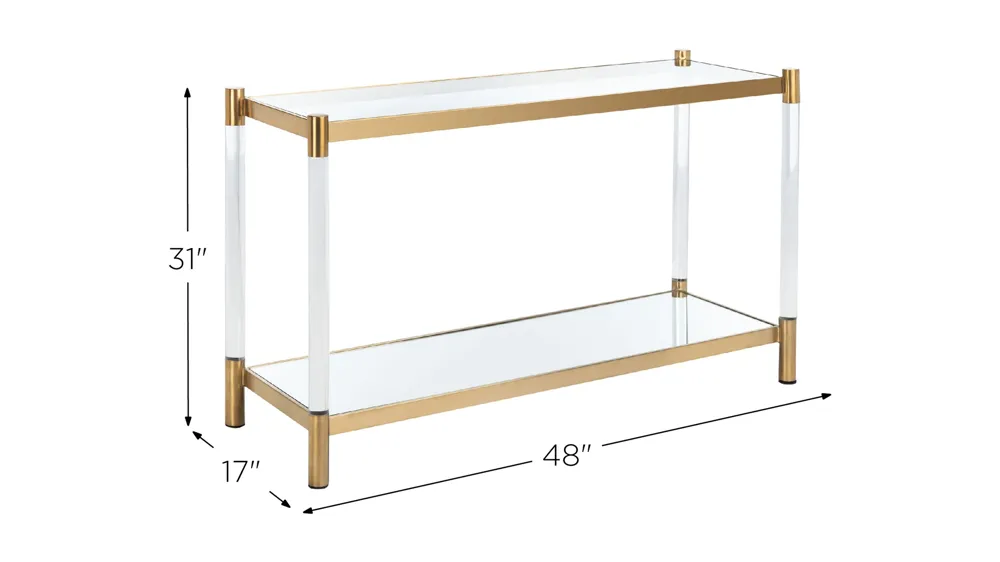 Petra Console Table Dimensions