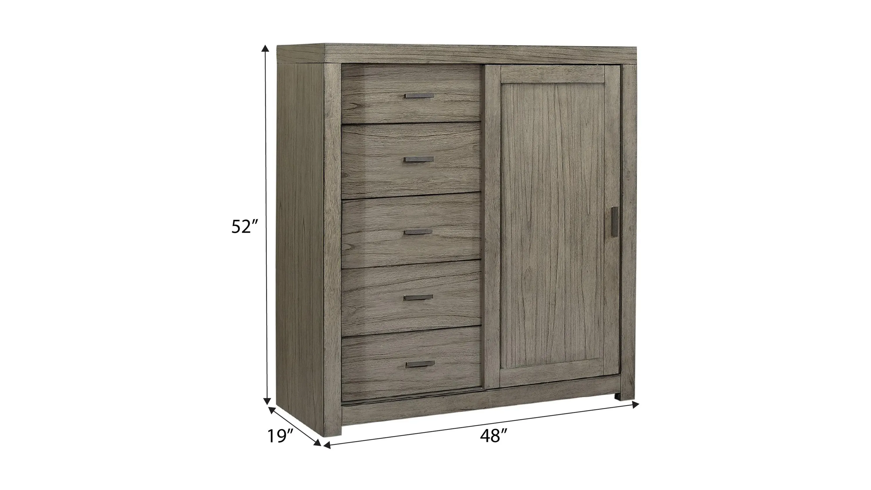 fairy dress womens Warewood Sliding Door Chest – Jennifer Furniture main image 1