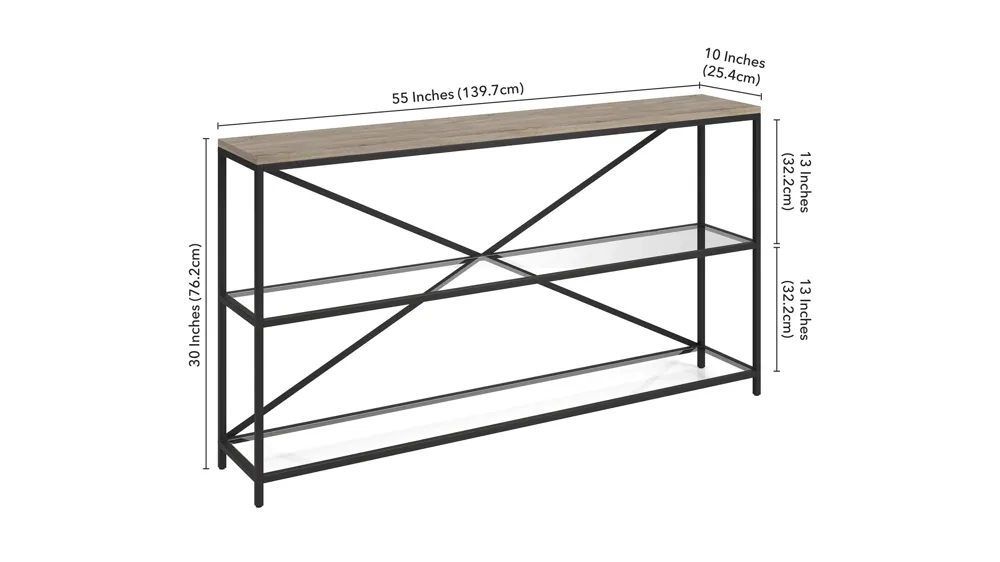 Fionn Console Table Dimensions