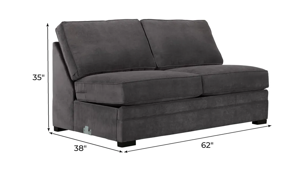 Artemis II Armless Full Sleeper Dimensions