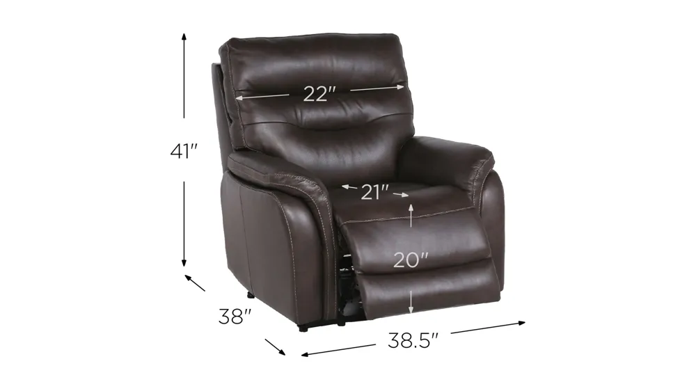 Fortuna Power Recliner Dimensions