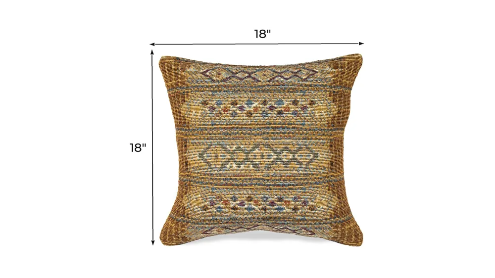 Liora Manne Marina Tribal Stripe Pillow Dimensions